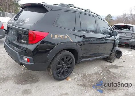 2023 Honda Passport Awd Ex-L from USA, damaged, VIN 5FNYF8H57PB035114